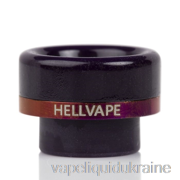 Vape Ukraine Hellvape AG+/Passage RDA Drip Tip Dark Purple